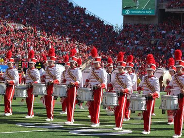 CMB Drum Line in Memorial Stadium