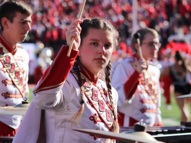 CMB Front Ensemble in Memorial Stadium