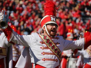 CMB Trumpet performing in Memorial Stadium