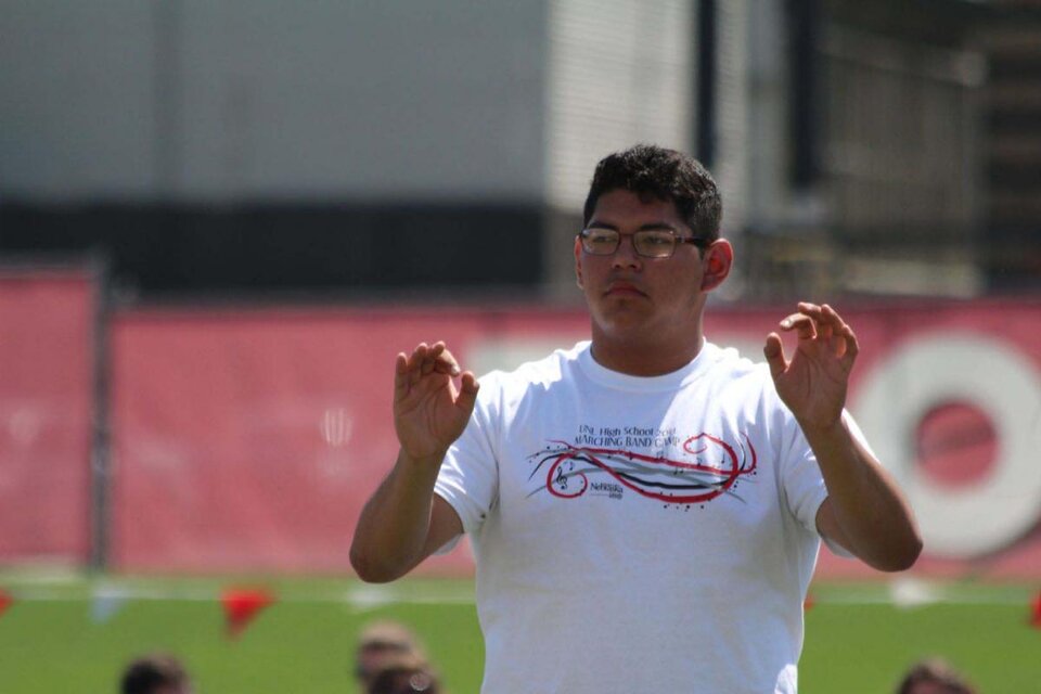 UNL HS Band Camp Drum Major Participant