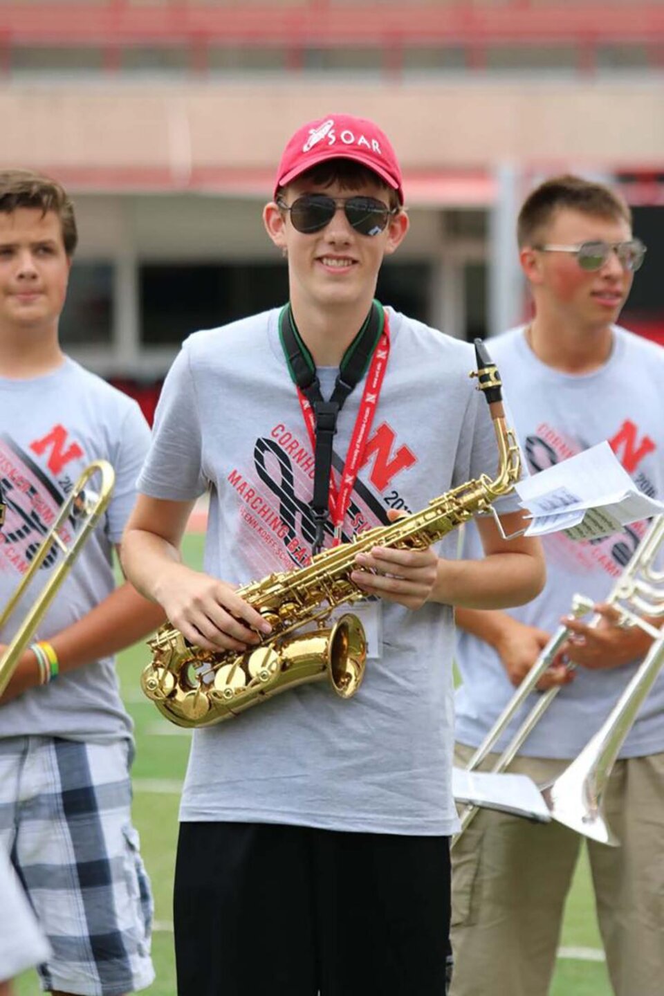 UNL HS Band Camp Participants
